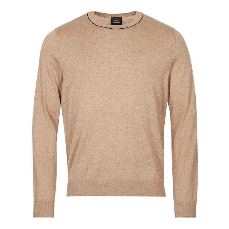 Bild von Paul Smith Crew Neck Jumper – Brown – Paul Smith Knitwear