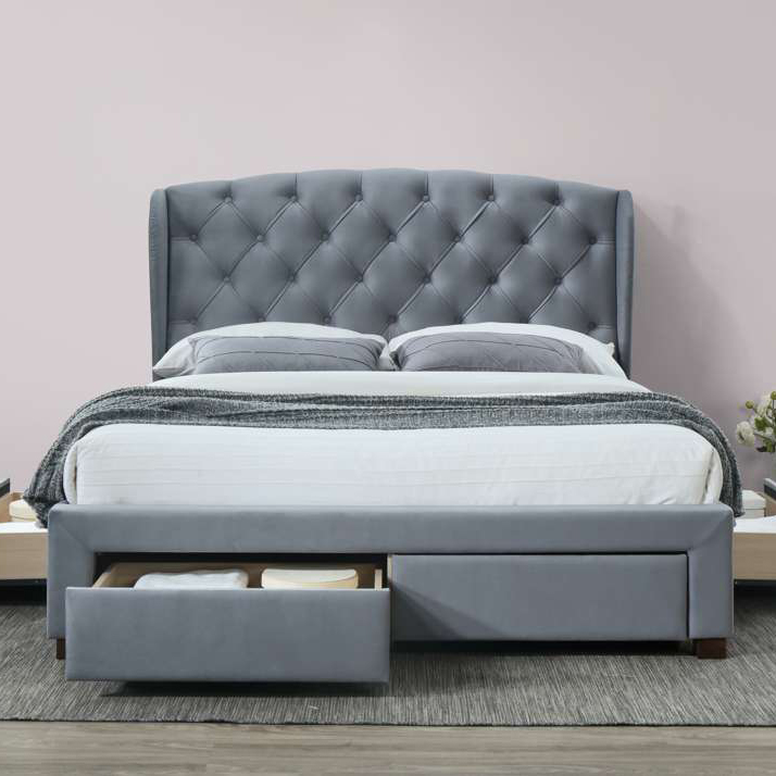 Bild von Haikou King Bed Grey